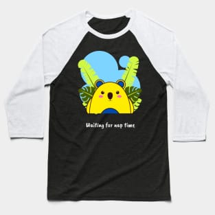 Waiting For Nap Time Baseball T-Shirt